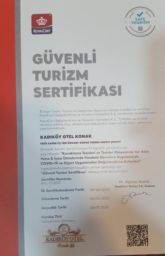Kadikoy Otel Istanbul Exterior foto